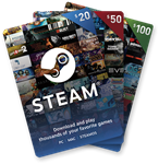 GIFT CARD ️ПОПОЛНЕНИЕ STEAM ️ ТУРЦИЯ КАЗАХСТАН США