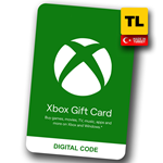 XBOX GIFT CARD 25-1200 TL Турция /Цифровой код