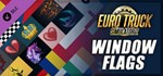 Euro Truck Simulator 2 - Window Flags DLCSTEAM
