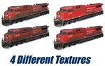 Trainz 2022 DLC - CP AC4400CW #9800-9840 Repaint - изображение № 2