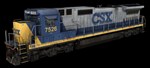 Trainz 2022 DLC - CSX Transportation - GE C40-8STEAM - изображение № 2