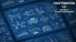 Craftomation 101 Mega Map of Self-Replicating Machines - изображение № 2