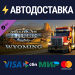 American Truck Simulator - Wyoming DLCSTEAM RU️АВТО