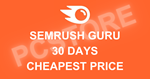 Semrush Guru 1 месяц 
