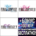 FINAL FANTASY l + ll + V OLD Version iPhone ios iPad