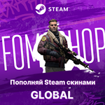 ПОПОЛНЕНИЕ STEAM СКИНЫ 1 USD = 109 РУБ ТУРЦИЯ АРГЕНТИНА