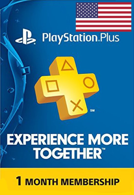 🔶PS Plus PSN 30 Дней США/Америка (USA) Официально