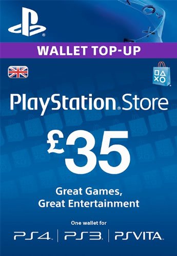 🔶PSN 35 Фунтов (GBP) UK + Поможем Выбрать PS Store