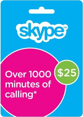 🔶Skype [ Оригинальный ваучер ] 25 $ USD