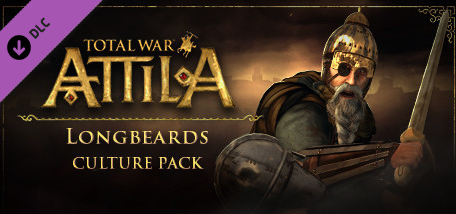 Total War ATTILA Longbeards Culture DLC STEAM KEY ROW