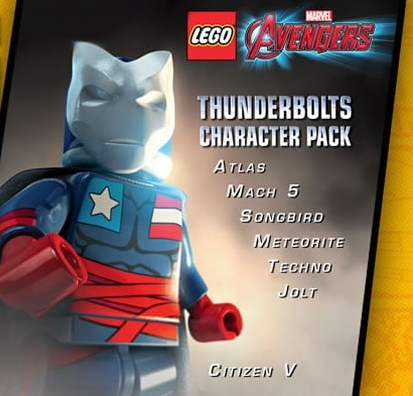 LEGO Marvel's Avengers Thunderbolts Character ROW STEAM