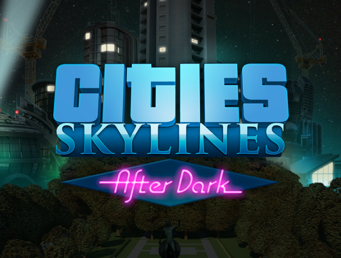 CITIES SKYLINES AFTER DARK STEAM Key Region free