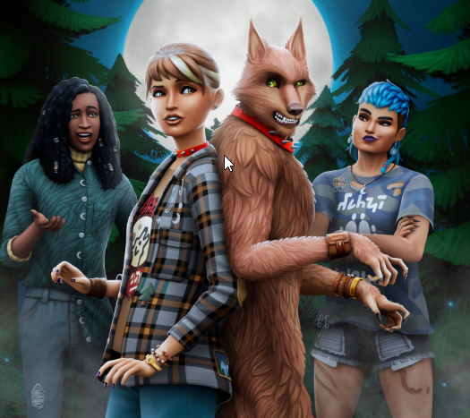 The Sims 4 werewolves Оборотни Origin/EA APP Весь Мир