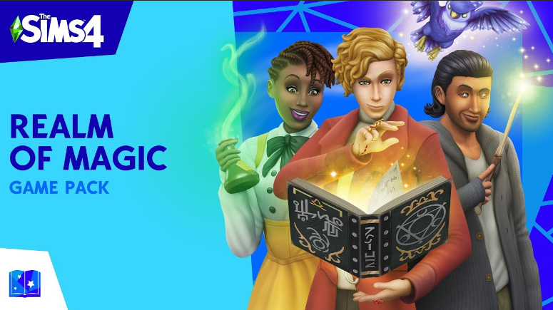 The sims 4 Realm of magic  Origin Region Free