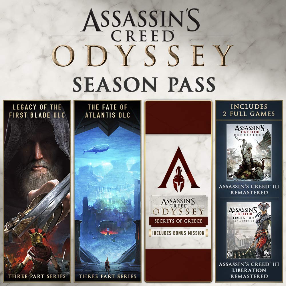 Assassin's Creed Odyssey Season Pass UBI KEY EU