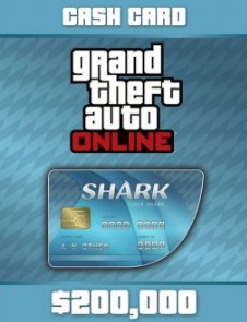 GTA Online: Tiger Shark Cash Card 200 000$  PC  Key