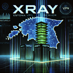XRay  прокси-сервер Эстония , безлимит, ключи
