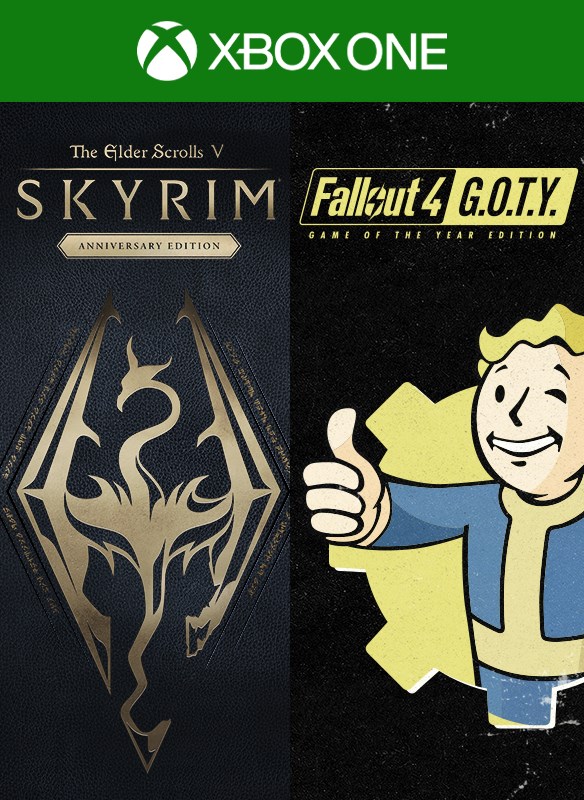 ❗Skyrim Anniversary Edition + Fallout 4 G.O.T.Y XBOX🔑❗