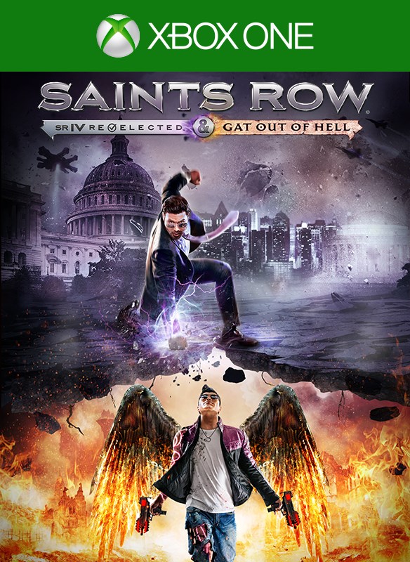 ❗SAINTS ROW IV: RE-ELECTED & GAT OUT OF HELL❗XBOX ❗