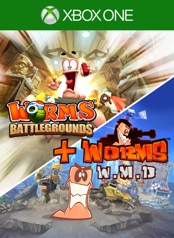 ❗WORMS BATTLEGROUNDS + WORMS W.M.D❗XBOX ONE/X|S🔑КЛЮЧ