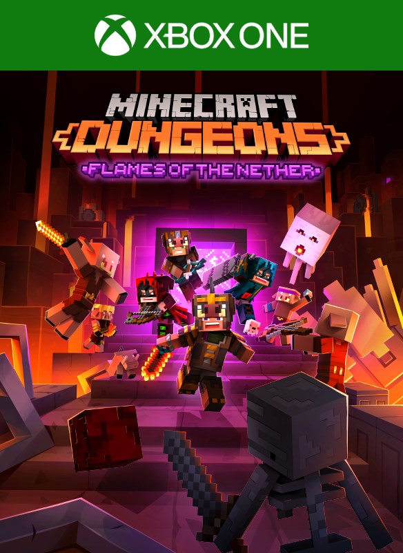 ❗MINECRAFT DUNGEONS: FLAMES OF THE NETHER❗XBOX КЛЮЧ❗