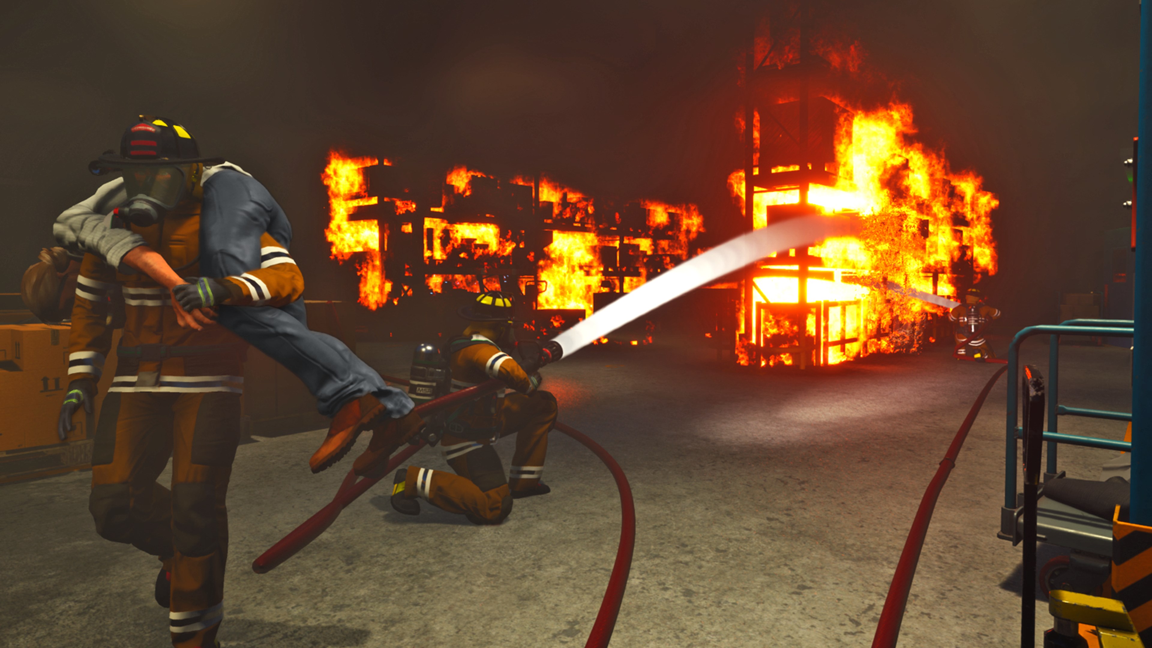 Firefight 2. Игра Firefighting. Firefighting Simulator 2020. Симулятор пожарной команды. Firefighter Simulator the Squad.