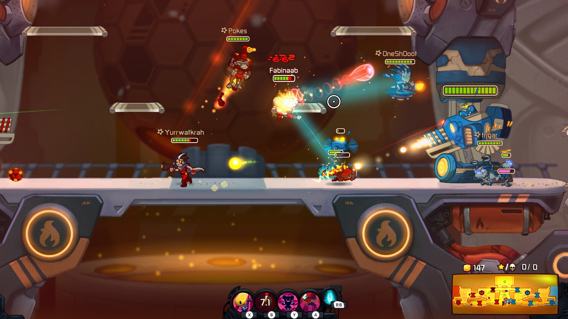 Get packed fully loaded по сети. Awesomenauts. Bundle игра. Awesomenauts Penny Fox. Ted MCPAIN.