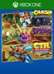CRASH + SPYRO TRIPLE PLAY BUNDLEXBOX ONE/X|SКЛЮЧ