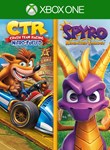 CRASH TEAM RACING NITRO-FUELED + SPYRO GAME BUNDLE