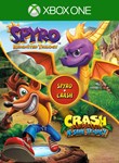 SPYRO + CRASH REMASTERED GAME BUNDLEXBOX ONE/X|SКЛЮ