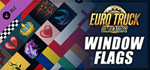 Euro Truck Simulator 2 - Window Flags DLC * STEAM RU