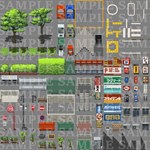 RPG Maker MZ - DorapixelMapChips - Modern JP DLC - изображение № 4