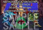 RPG Maker MZ - NATHUHARUCA Fantasy RPG Monster Pack 2 - изображение № 3
