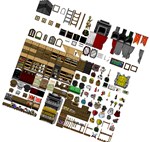 RPG Maker MZ - Pixel Pack 1 Characters - Faces - Tilese - изображение № 8