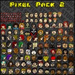RPG Maker MZ - Pixel Pack 2 Characters - Faces - Sidevi - изображение № 5
