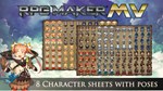 RPG Maker MZ - MV Cover Art Characters Pack DLC - изображение № 2