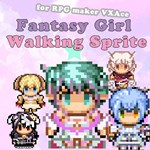 RPG Maker VX Ace - Fantasy Girl Walking Sprite DLC - изображение № 2