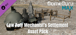 GameGuru MAX Low Poly Asset Pack - Mechanist's Settleme