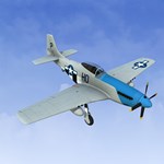 RealFlight Evolution - E-flite P-51D Mustang 1.2m DLC - изображение № 2