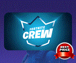 FORTNITE CREW! BATTLE PASS 1000 V-BUCKS BESTPRICE