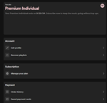 SPOTIFY PREMIUM 1-12 MONTHS SUBSCRIPTION PAYPAL