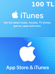  iTunes 100 TL ПОДАРОЧНАЯ КАРТА (ТУРЦИЯ) AUTO