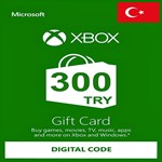 Xbox Live 300 TL/TRY ПОДАРОЧНАЯ КАРТА (ТУРЦИЯ)AUTO