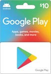 Google Play Gift Card 10 USD - США