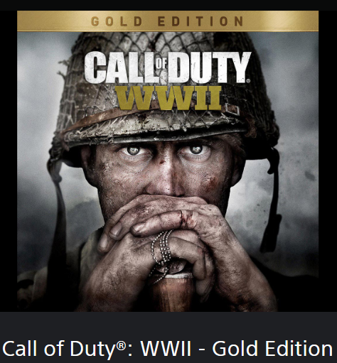 💥Call of Duty: WWII - Gold Edition 🔵PS4/PS5🔴ТУРЦИЯ🔴