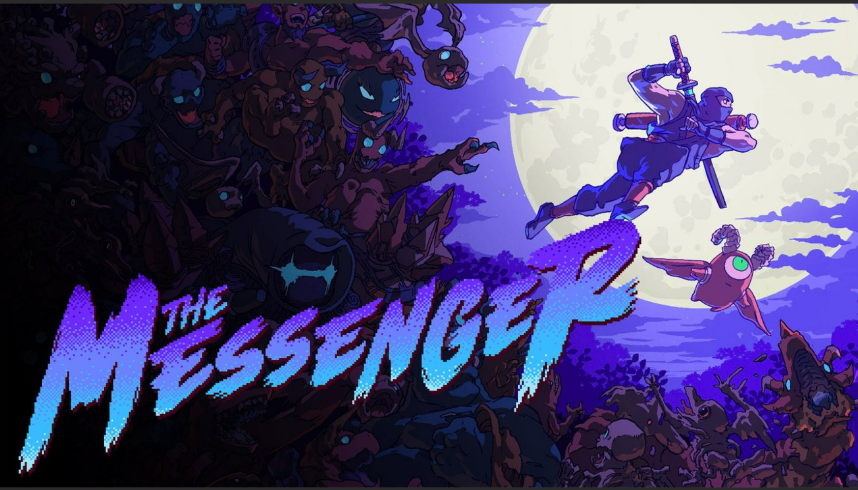 The messenger game. The Messenger игра. The Messenger арт. The Messenger игра обложка. The Messenger геймплей.