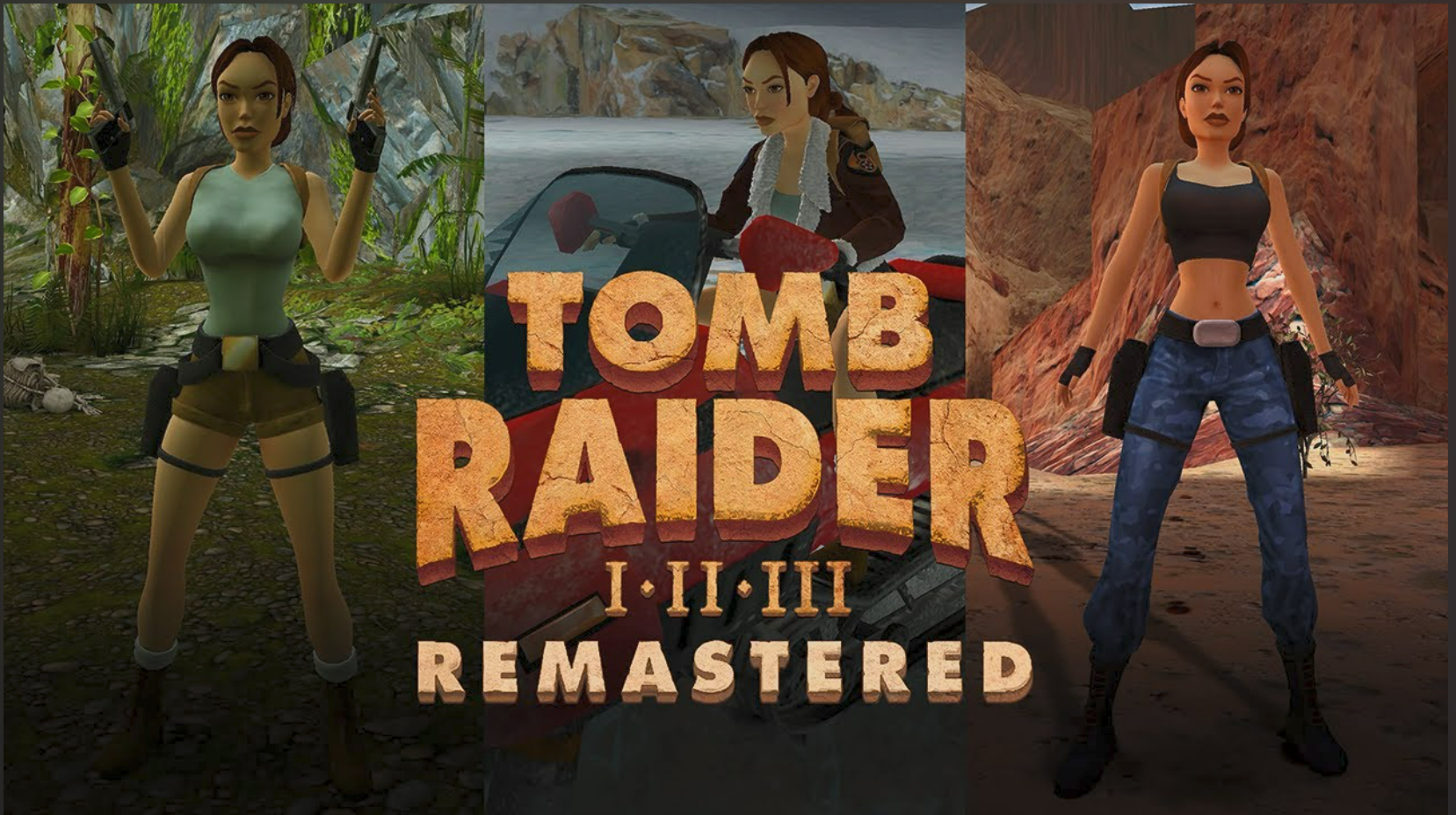 💥Tomb Raider I-III Remastered Starring Lara Croft  PS5