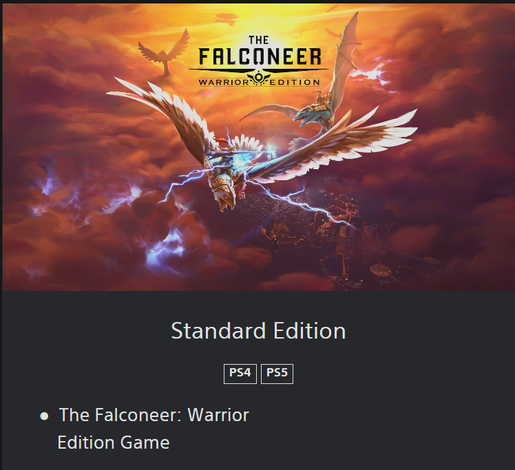 The falconeer standard edition