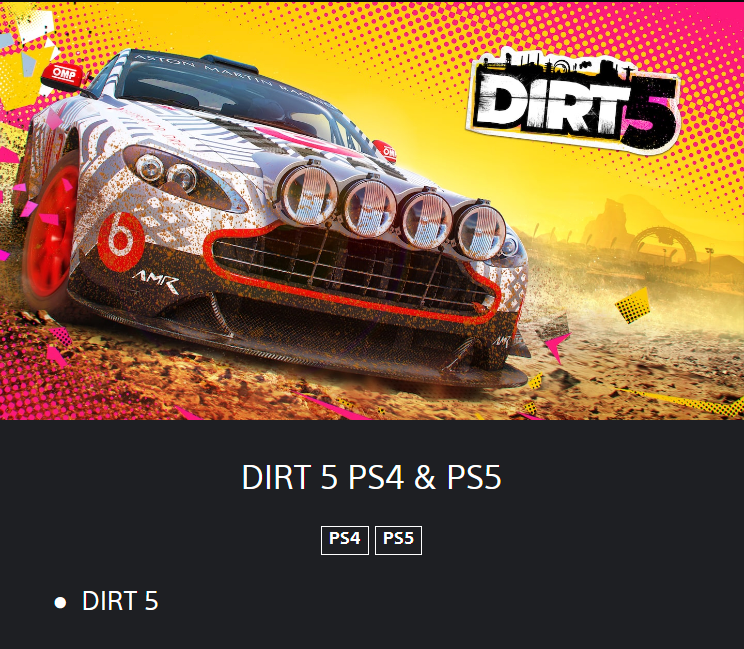 💥DIRT 5 🔵 PS4 / PS5 🔴ТУРЦИЯ🔴