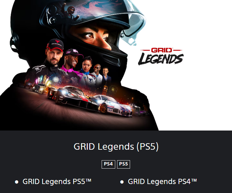 💥GRID Legends 🔵 PS4 / PS5 🔴TR🔴